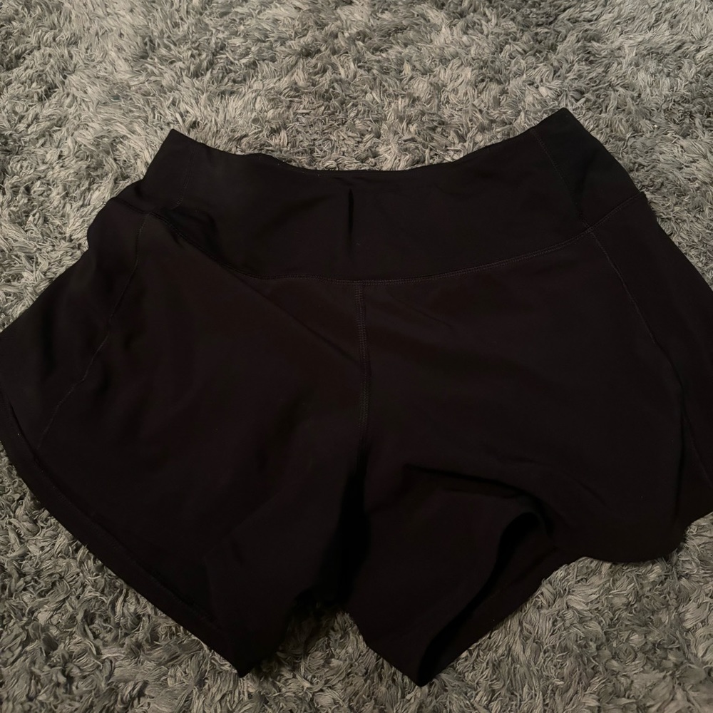 black lulu lemon short
